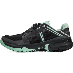 Mammut Comfortable multifunctional trail running shoe Sertig TR Low Men - black-neo mint, UK 9.5 Mammut Comfortable multifunctional trail running shoe Sertig TR Low Men - black-neo mint, UK 9.5