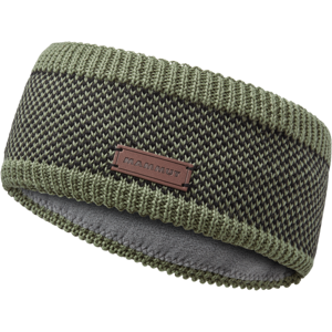 Mammut Thermal knitted headband with fleece lining Snow Headband - marsh-black, one size Mammut Thermal knitted headband with fleece lining Snow Headband - marsh-black, one size