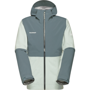 Mammut Linard Guide HS Hooded Jacket Men - silver sage-strata, M Mammut Linard Guide HS Hooded Jacket Men - silver sage-strata, M
