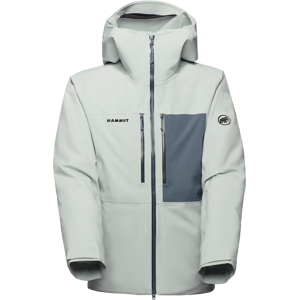 Mammut Stoney HS Thermo Hooded Jacket Men - silver sage-strata, L Mammut Stoney HS Thermo Hooded Jacket Men - silver sage-strata, L