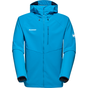 Mammut Ultimate Comfort SO Hooded Jacket Men - glacier blue, M Mammut Ultimate Comfort SO Hooded Jacket Men - glacier blue, M