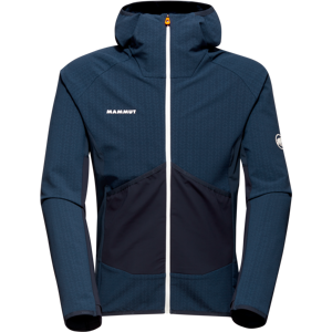 Mammut Technical, wind-repellent hybrid jacket Eiger Speed ML Hybrid Hooded Jacket Men - night, XXL Mammut Technical, wind-repellent hybrid jacket Eiger Speed ML Hybrid Hooded Jacket Men - night, XXL