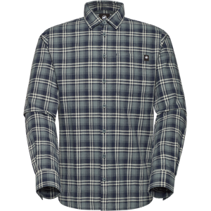 Mammut Breathable, hemp-blend long-sleeved shirt Trovat Summer Longsleeve Shirt Men - marine-strata, M Mammut Breathable, hemp-blend long-sleeved shirt Trovat Summer Longsleeve Shirt Men - marine-strata, M