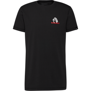 Mammut 100% organic cotton climbing t-shirt Massone T-Shirt Men Hold - black, S Mammut 100% organic cotton climbing t-shirt Massone T-Shirt Men Hold - black, S