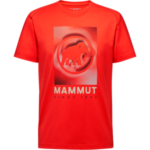 Mammut A technical tee with classic style Trovat T-Shirt Men - red, M Mammut A technical tee with classic style Trovat T-Shirt Men - red, M