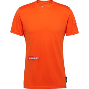 Mammut Breathable, quick-drying mountaineering t-shirt Eiger Nordwand FL T-Shirt Men - eiger orange, L Mammut Breathable, quick-drying mountaineering t-shirt Eiger Nordwand FL T-Shirt Men - eiger orange, L