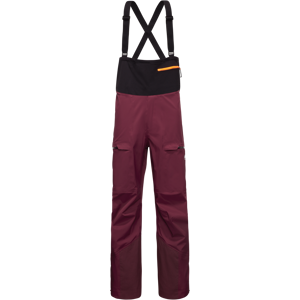 Mammut Haldigrat HS Bib Pants Men - vin, UK 38, normal Mammut Haldigrat HS Bib Pants Men - vin, UK 38, normal