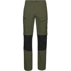 Mammut Zinal Hybrid Zip Off Pants Men - dark marsh-black, UK 32, normal Mammut Zinal Hybrid Zip Off Pants Men - dark marsh-black, UK 32, normal