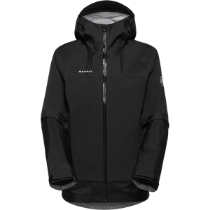 Mammut Durable all-weather hiking hardshell Ducan Guide HS Hooded Jacket Women - black, L Mammut Durable all-weather hiking hardshell Ducan Guide HS Hooded Jacket Women - black, L