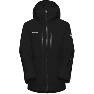 Mammut Durable, waterproof jacket for mountain professionals Mtn. Pro 2.0 3L GTX HS Hooded Jacket Women - black, XXL Mammut Durable, waterproof jacket for mountain professionals Mtn. Pro 2.0 3L GTX HS Hooded Jacket Women - black, XXL