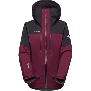 Mammut Crater Pro HS Hooded Jacket Women - vin-black, L Mammut Crater Pro HS Hooded Jacket Women - vin-black, L