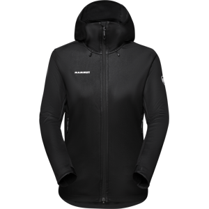 Mammut Technical softshell jacket Ultimate VII SO Hooded Jacket Women - black, L Mammut Technical softshell jacket Ultimate VII SO Hooded Jacket Women - black, L