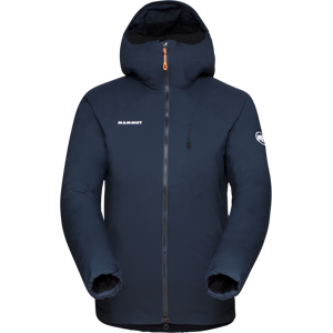 Mammut Elastic insulated jacket for cold and wet conditions Rime IN Flex Hooded Jacket Women - marine-black, S Mammut Elastic insulated jacket for cold and wet conditions Rime IN Flex Hooded Jacket Women - marine-black, S