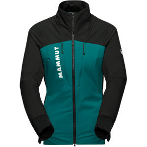 Mammut A lightweight hybrid jacket for cold conditions Aenergy IN Hybrid Jacket Women - deep teal-black, L Mammut A lightweight hybrid jacket for cold conditions Aenergy IN Hybrid Jacket Women - deep teal-black, L