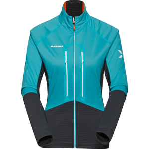 Mammut Technical hybrid jacket with stretch fleece Eiger Nordwand ML Hybrid Jacket Women - sky-night, XS Mammut Technical hybrid jacket with stretch fleece Eiger Nordwand ML Hybrid Jacket Women - sky-night, XS