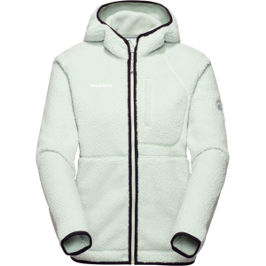 Mammut Warm, everyday sherpa fleece Falera Pro ML Hooded Jacket Women - silver sage, XS Mammut Warm, everyday sherpa fleece Falera Pro ML Hooded Jacket Women - silver sage, XS