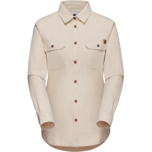 Mammut All-natural, organic flannel Tamaro Undyed Longsleeve Shirt Women - light brown, L Mammut All-natural, organic flannel Tamaro Undyed Longsleeve Shirt Women - light brown, L