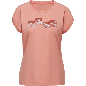 Mammut Casual tee celebrating our favorite mountains Mountain T-Shirt Women Day and Night - quartz dust, XS Mammut Casual tee celebrating our favorite mountains Mountain T-Shirt Women Day and Night - quartz dust, XS