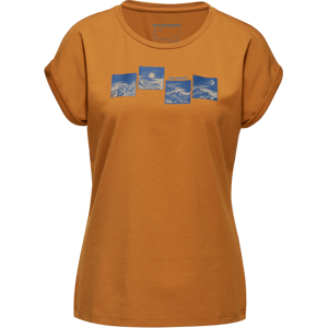 Mammut Casual tee celebrating our favorite mountains Mountain T-Shirt Women Day and Night - cheetah, S Mammut Casual tee celebrating our favorite mountains Mountain T-Shirt Women Day and Night - cheetah, S