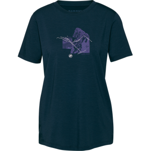 Mammut Multifunctional t-shirt Mountain T-Shirt Women 4208m - marine, XS Mammut Multifunctional t-shirt Mountain T-Shirt Women 4208m - marine, XS