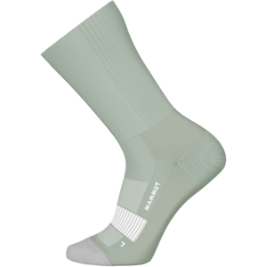 Mammut Quick-drying, odor-resistant hiking socks All-Mountain Targeted Cushion Merino Crew Socks - silver sage-white, M/39-41 Mammut Quick-drying, odor-resistant hiking socks All-Mountain Targeted Cushion Merino Crew Socks - silver sage-white, M/39-41