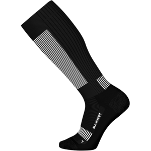 Mammut Quick-drying, compression mountaineering socks Mountaineering Compression Knee Socks - black-white, L/42-44 Mammut Quick-drying, compression mountaineering socks Mountaineering Compression Knee Socks - black-white, L/42-44
