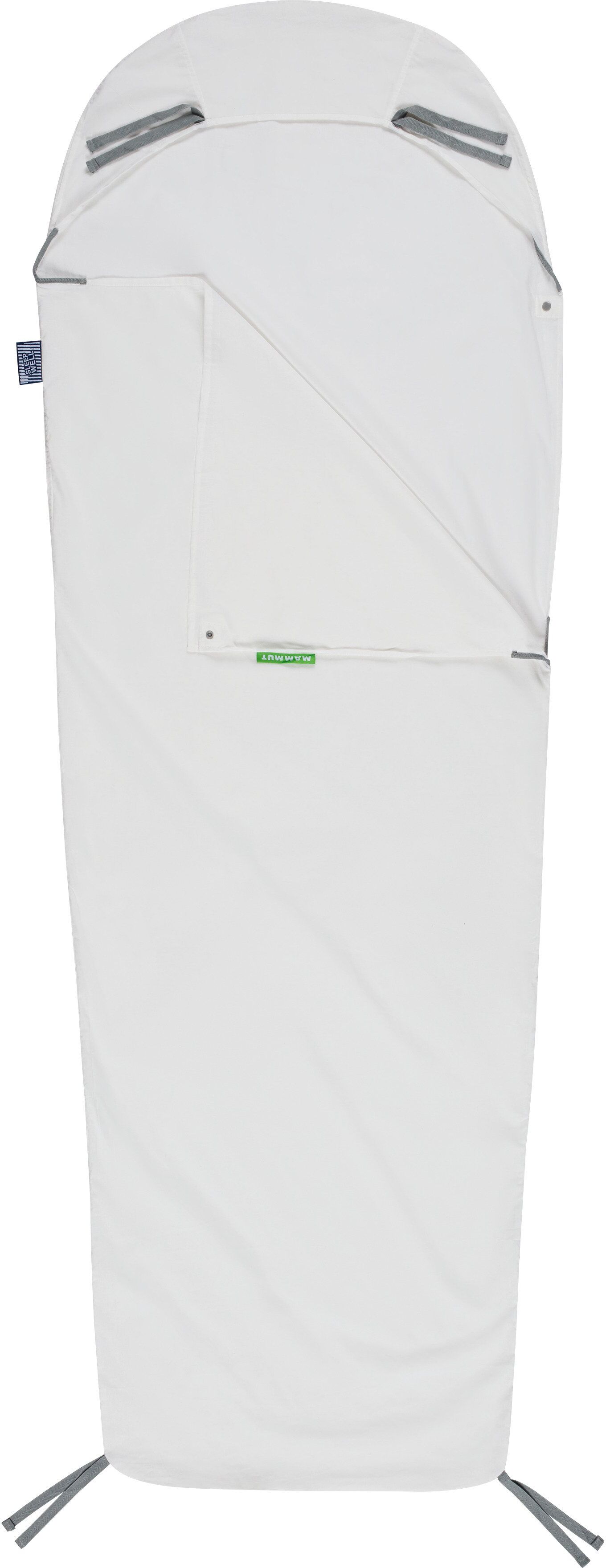 Mammut Cotton Liner EMT Hut sleeping bag/cotton liner Unisex White 195 cm