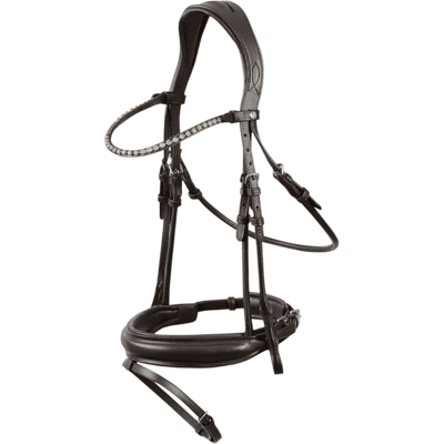 Horze - Lockhart - Snaffle - Brown Brown M Horze - Lockhart - Snaffle - Brown Brown M