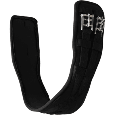 Horze - Samara - Short Girth - Black Black 50cm Horze - Samara - Short Girth - Black Black 50cm