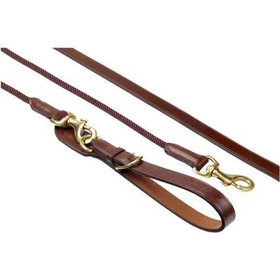 John Whitaker - RDR - Reins - Brown Brown One Size John Whitaker - RDR - Reins - Brown Brown One Size
