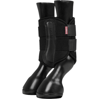 LeMieux - Mesh Brushing - Tendon & Brushing Boots - Black Black One Size LeMieux - Mesh Brushing - Tendon & Brushing Boots - Black Black One Size