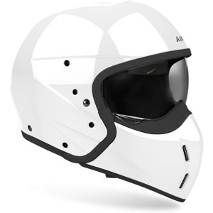 Airoh - J 110 - Motorbike Helmet - White Black M Airoh - J 110 - Motorbike Helmet - White Black M