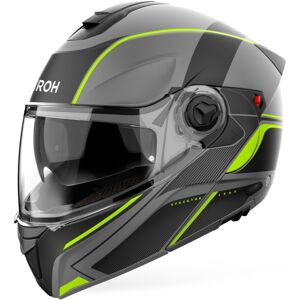 Airoh - Specktre Leaf - Motorbike Helmet - Yellow Orange M Airoh - Specktre Leaf - Motorbike Helmet - Yellow Orange M