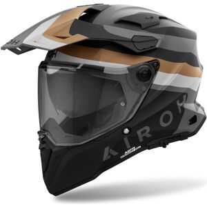 Airoh - Commander 2 Doom - Motorbike Helmet - Grey Multi XS Airoh - Commander 2 Doom - Motorbike Helmet - Grey Multi XS