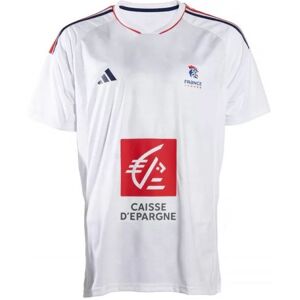 adidas - FFHB Rep Away 2023/2024 - Mens Jersey - White White M adidas - FFHB Rep Away 2023/2024 - Mens Jersey - White White M