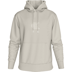 Calvin Klein - 350GSM Fleece Gift - Mens Hoody - Grey White XXS Calvin Klein - 350GSM Fleece Gift - Mens Hoody - Grey White XXS
