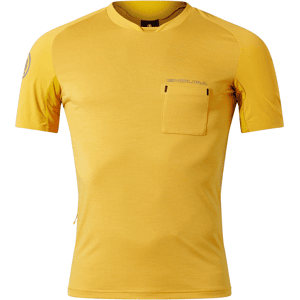 Endura Mustard Foyle T Cycling Jersey - Adventure-Ready, Lightweight Merino Endura Mustard Foyle T Cycling Jersey - Adventure-Ready, Lightweight Merino
