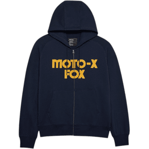 Fox - Moto-X Oversized Flc Zip - Mens Hoody - Blue Blue S Fox - Moto-X Oversized Flc Zip - Mens Hoody - Blue Blue S