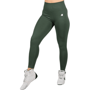 Gorilla Wear - Neiro Seamless - Womens Tights - Green Black M Gorilla Wear - Neiro Seamless - Womens Tights - Green Black M