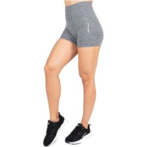 Gorilla Wear - Quincy Seamless - Womens Tight Shorts - Grey Purple XS Gorilla Wear - Quincy Seamless - Womens Tight Shorts - Grey Purple XS