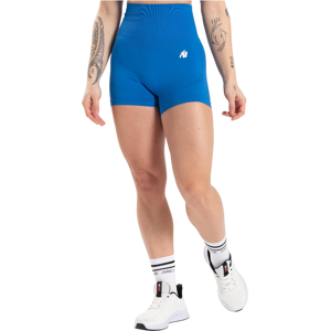 Gorilla Wear - Olivia - Womens Tight Shorts - Blue Grey M Gorilla Wear - Olivia - Womens Tight Shorts - Blue Grey M