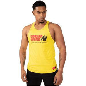 Gorilla Wear - 90104200 - Mens Logo Training Vest - Yellow Yellow XXXL Gorilla Wear - 90104200 - Mens Logo Training Vest - Yellow Yellow XXXL