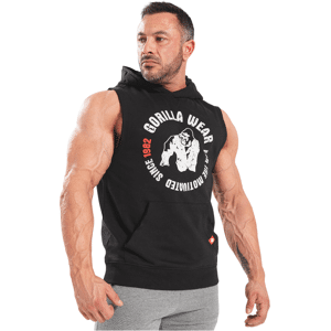 Gorilla Wear - Marshall - Mens Hoody - Black Purple XL Gorilla Wear - Marshall - Mens Hoody - Black Purple XL