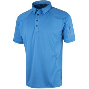 Island Green IGTS1648 Mens Sky Azure Golf Polo Shirt Island Green IGTS1648 Mens Sky Azure Golf Polo Shirt
