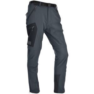 Maul - Eiger Alpin Zip-off - Mens Hiking Trousers - Grey Black 48 Maul - Eiger Alpin Zip-off - Mens Hiking Trousers - Grey Black 48