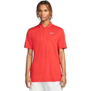 Nike - Court Dri-FIT - Mens Polo Shirt - Red Blue L Nike - Court Dri-FIT - Mens Polo Shirt - Red Blue L