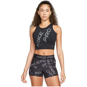 Nike - Dri-FIT Pro - Womens Vest - Black Green XS Nike - Dri-FIT Pro - Womens Vest - Black Green XS
