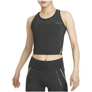 Nike - Dri-FIT Taped - Womens Tank Top - Grey Blue L Nike - Dri-FIT Taped - Womens Tank Top - Grey Blue L