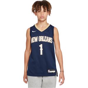Nike - New Orleans Pelicans 2023/24 Icon Edition - Boys Vest - Blue White XL Nike - New Orleans Pelicans 2023/24 Icon Edition - Boys Vest - Blue White XL