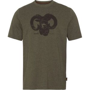 Seeland - Outdoor - Mens Short-Sleeve T-Shirt - Green Red 2XL Seeland - Outdoor - Mens Short-Sleeve T-Shirt - Green Red 2XL